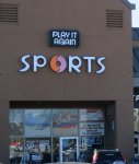 Store front for Play It Again Sports