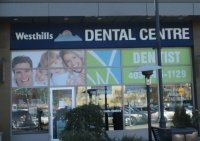 Store front for Westhills Dental Centre