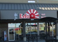Store front for Edo Grill Sushi